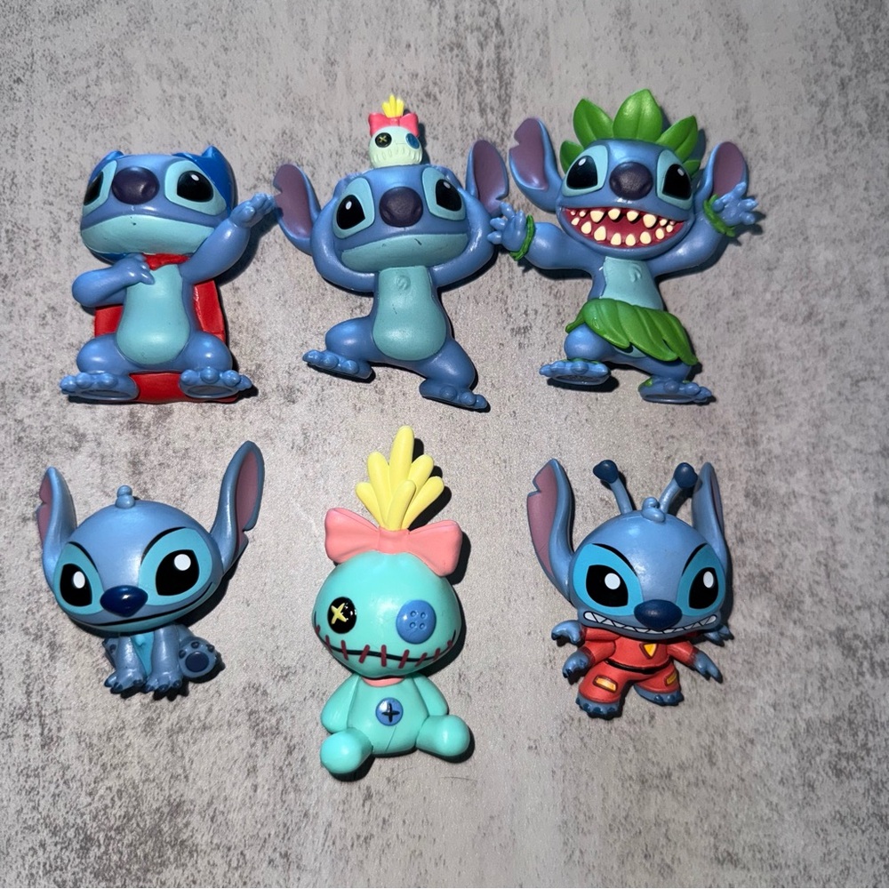 Stitch set of 6 - Picture 1 of 4